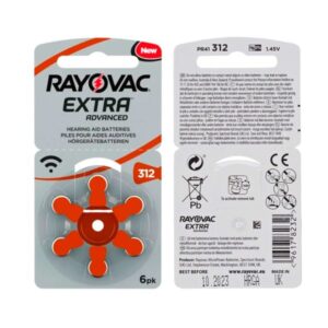 pilas rayovac rojas 312B