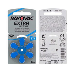 Pilas Rayovac 675 azules