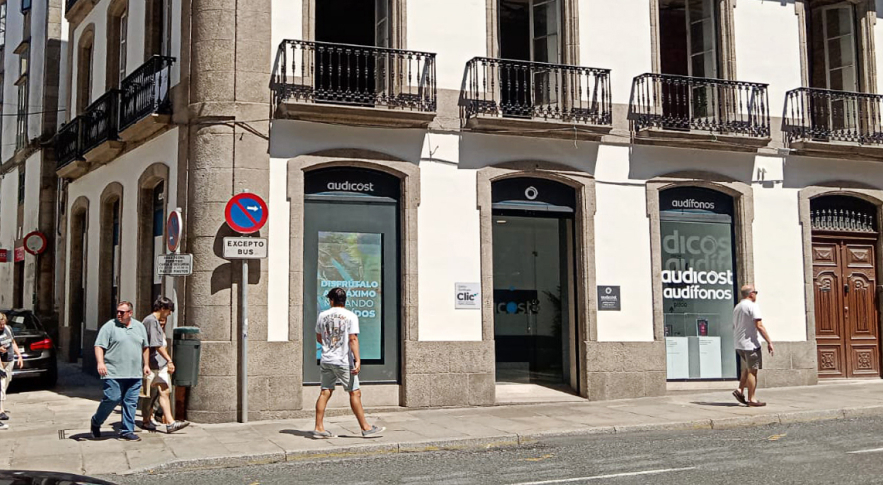 centro auditivo Santiago de Compostela calle