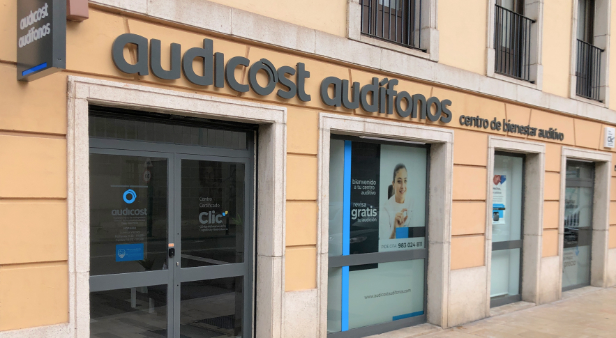 fachada centro auditivo calle valladolid